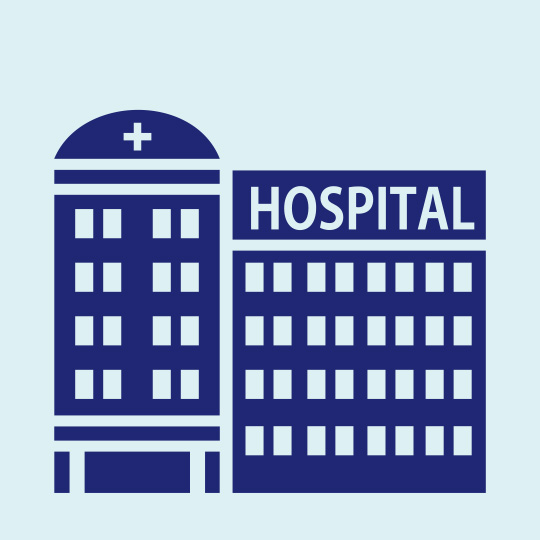 Large hospitals